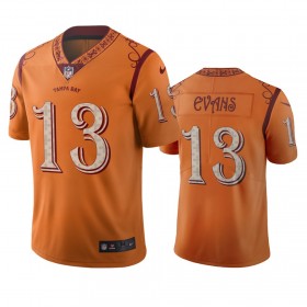 Tröjor Tampa Bay Buccaneers Mike Evans 13 Orange City Edition Vapor Limited - Män